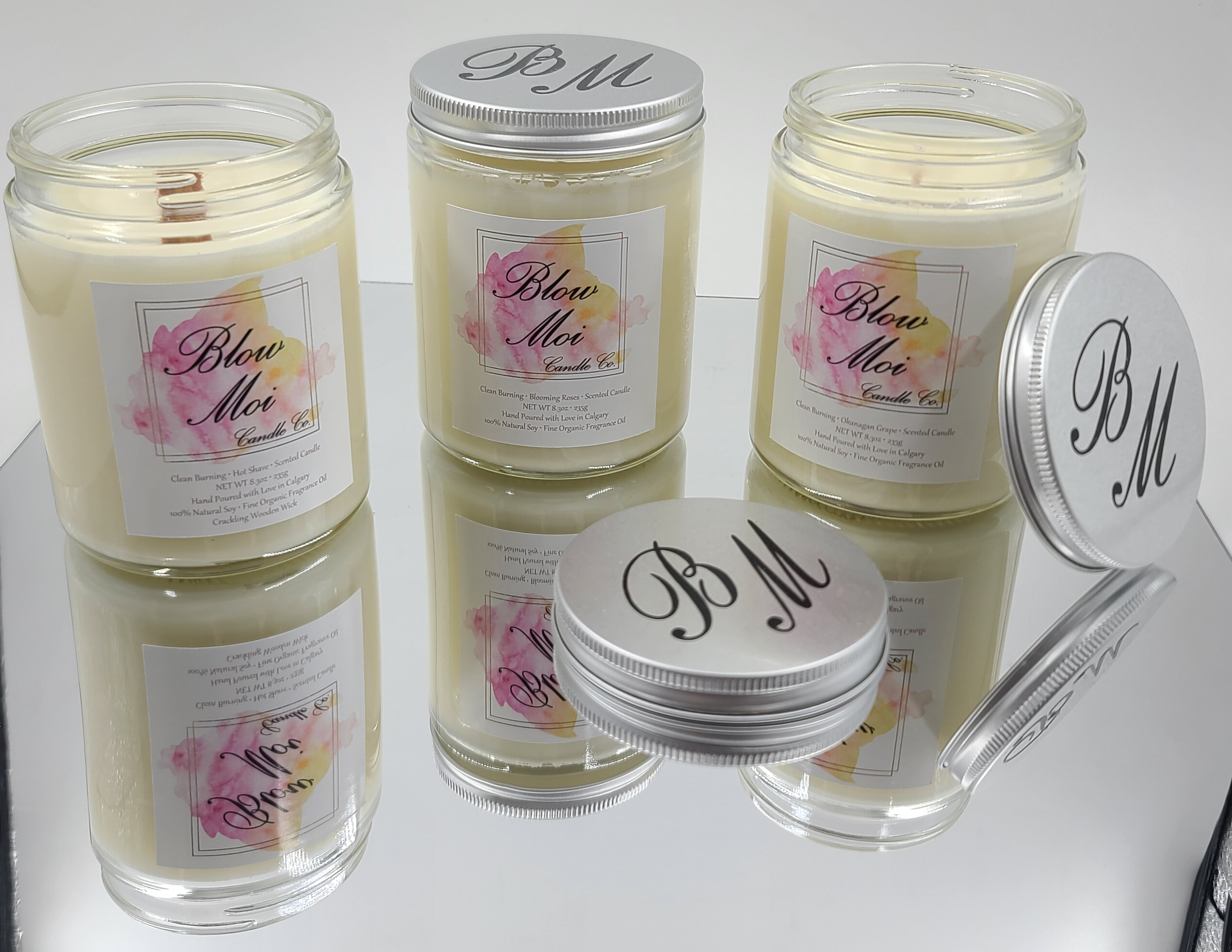 Clear Glass Jars - 10oz